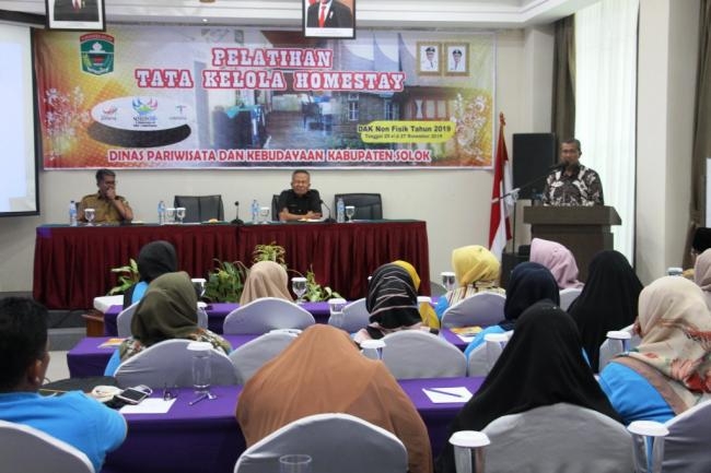 Dinas Pariwisata Adakan Pelatihan Tata Kelola Homestay