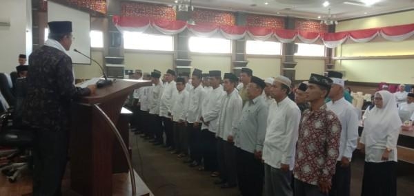 Pegukuhan Dewan Mesjid Indonesia dan MUI Kecamatan se-Kabupaten Solok