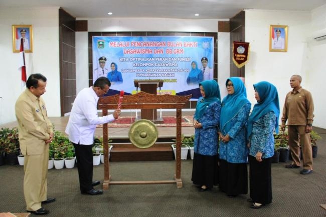 Kabupaten Solok Peringati Bulan Bakti Dasawisma dan BB-GRM