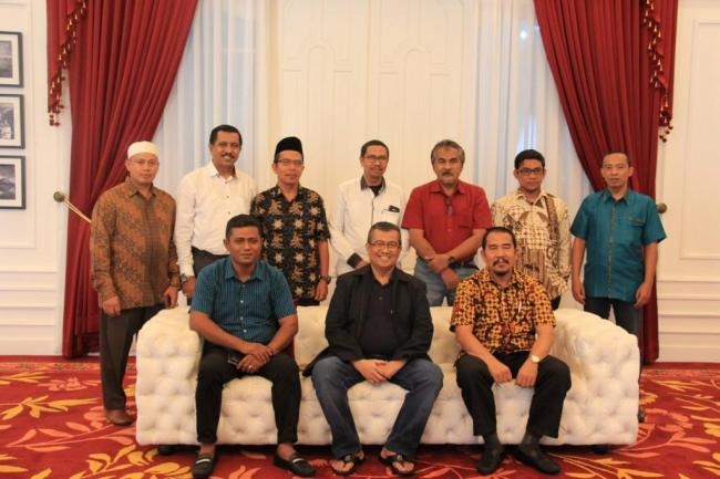 PKKS Riau Sambangi Pemda Kabupaten Solok
