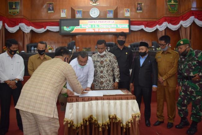 DPRDÂ  Kabupaten Solok Lakasanakan Rapat Paripurna
