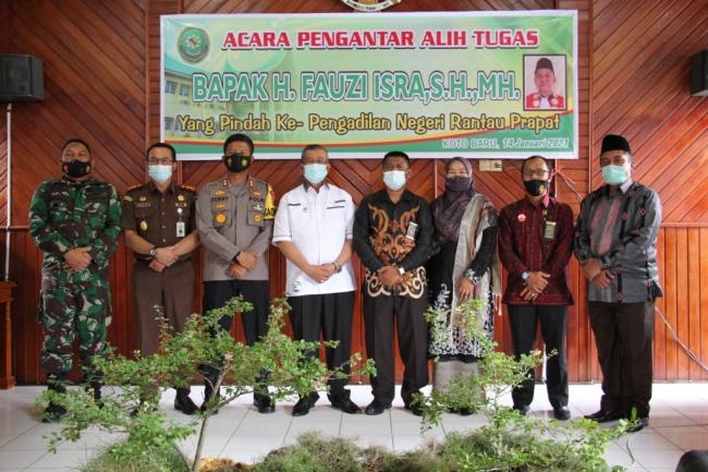 Bupati Hadiri Acara Pengantar Alih Tugas Ketua PN Koto Baru