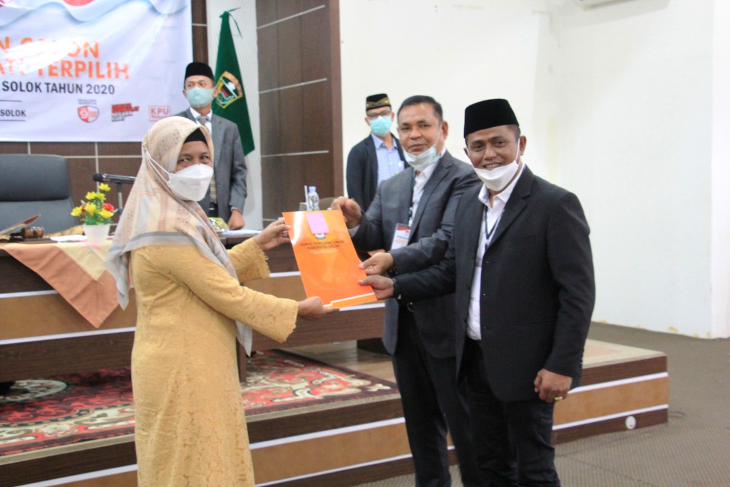 KPU Tetapkan Bupati dan Wakil Bupati Terpilih Periode 2021-2024