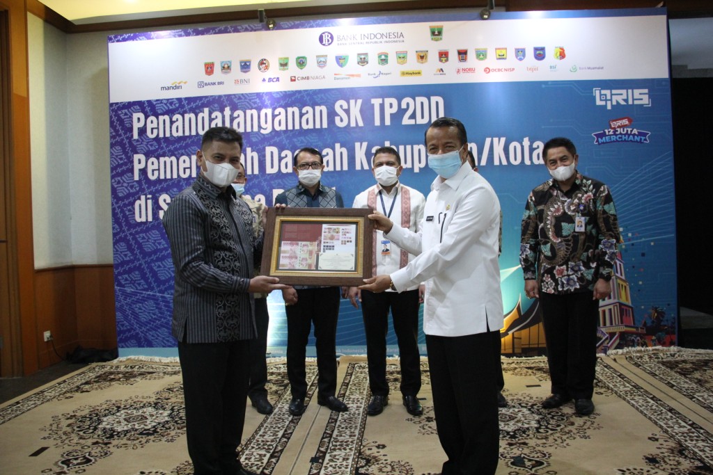 Dukung implementasi ETPD,  Pemda Kabupaten Solok Tandatangani SK TP2DD