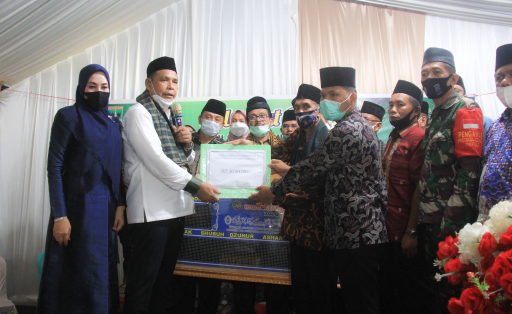 Bupati Solok Lakukan Kunjungan Safari Ramadhan  Sekaligus  Buka MTQ Di Nagari Pianggu