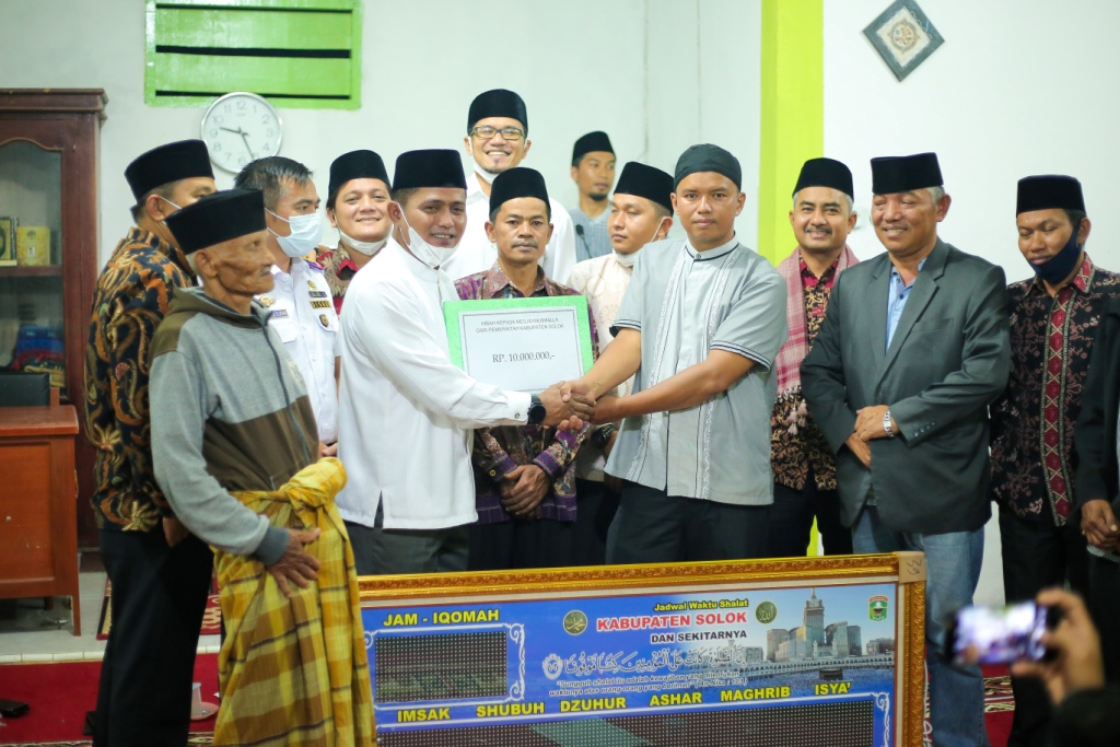 TSR Kabupaten Solok Datangi Mesjid Nurul Huda Batu Bajanjang Lembang Jaya