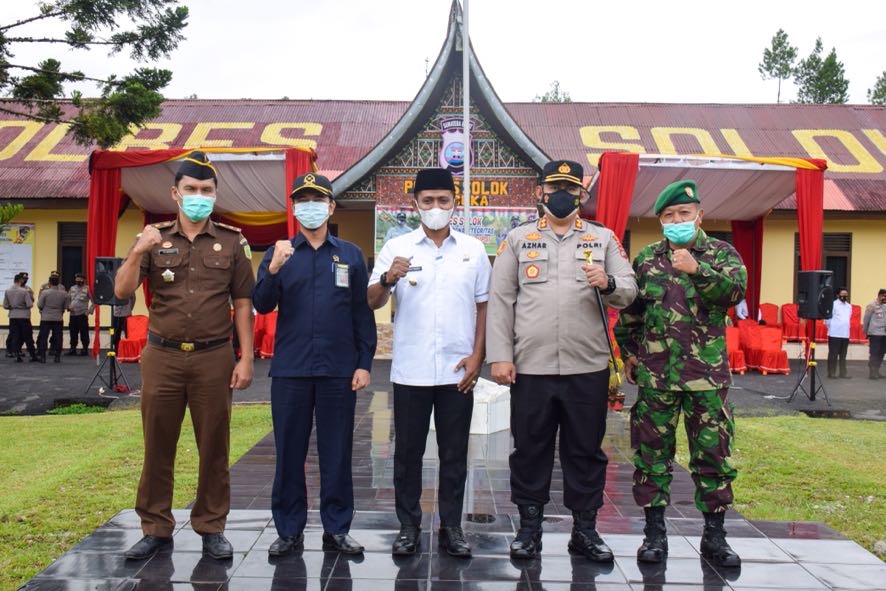 Wakil Bupati Solok Pimpin Apel Gelar Pasukan Ops Ketupat Singgalang 