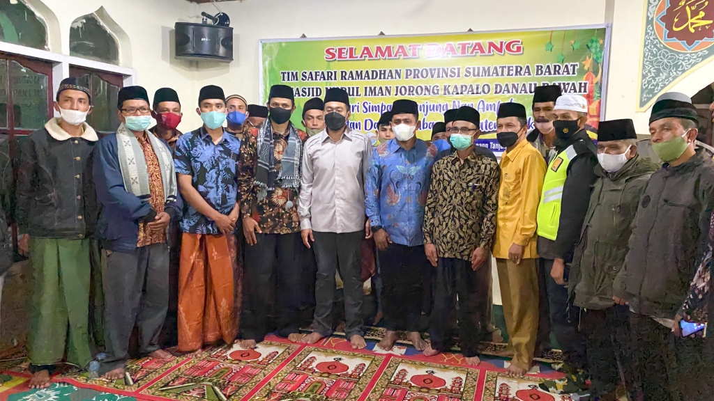 TSR Propinsi Kunjungi Mesjid Nurul Iman Nagari Simpang Tanjuang Nan Ampek