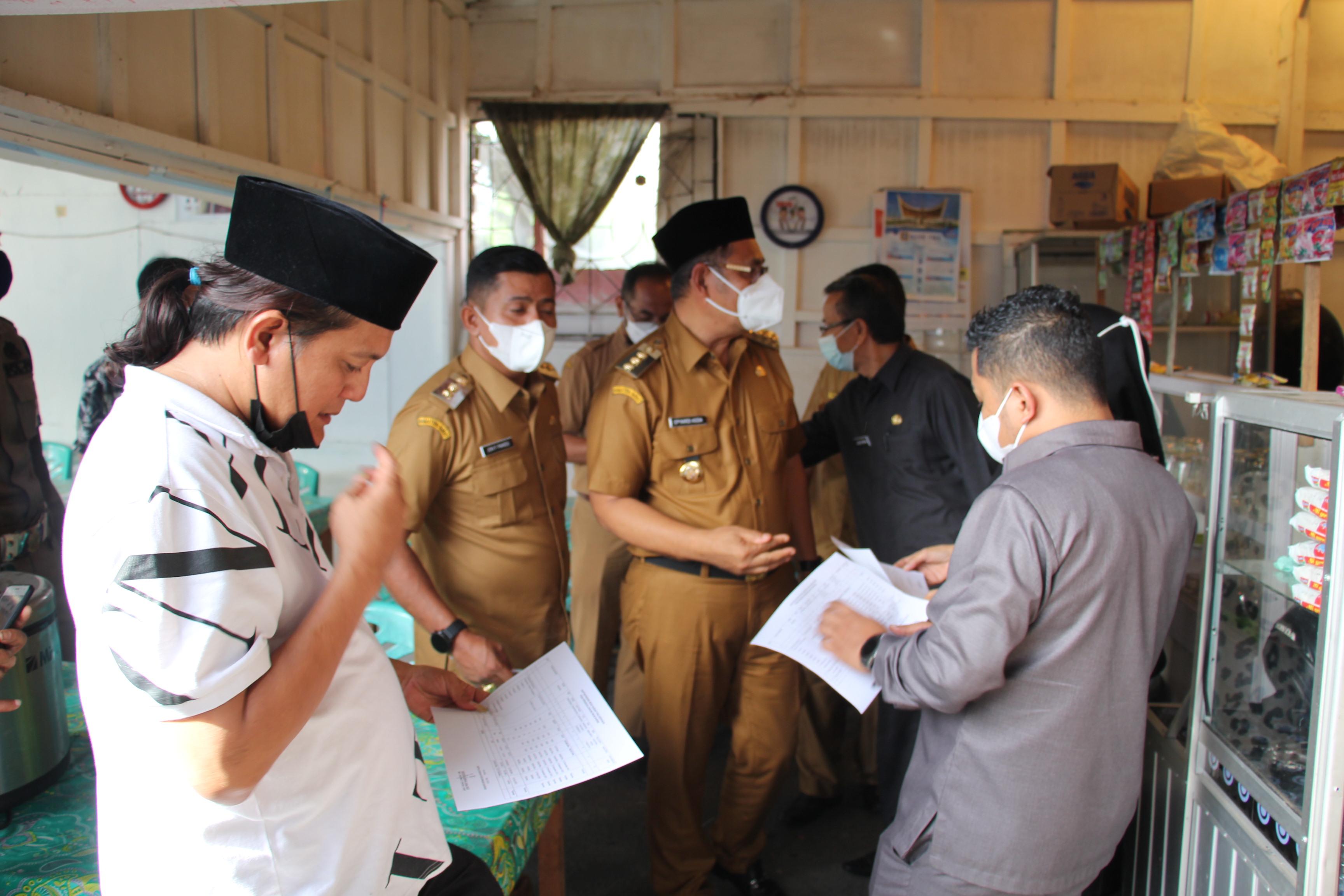Bupati Dan Wakil Bupati Periksa Aset Pemerintah Kabupaten Solok  yang ada di Kota Solok