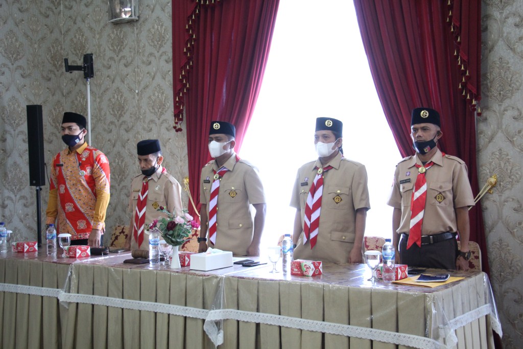 Wakil Bupati Solok Hadiri Muscab Gerakan Pramuka Kabupaten Solok Tahun 2021
