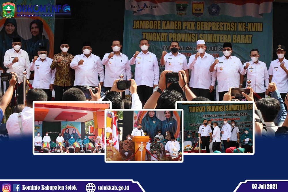 Wagub Sumbar Buka Jambore Kader PKK Berprestasi di Gandoriah