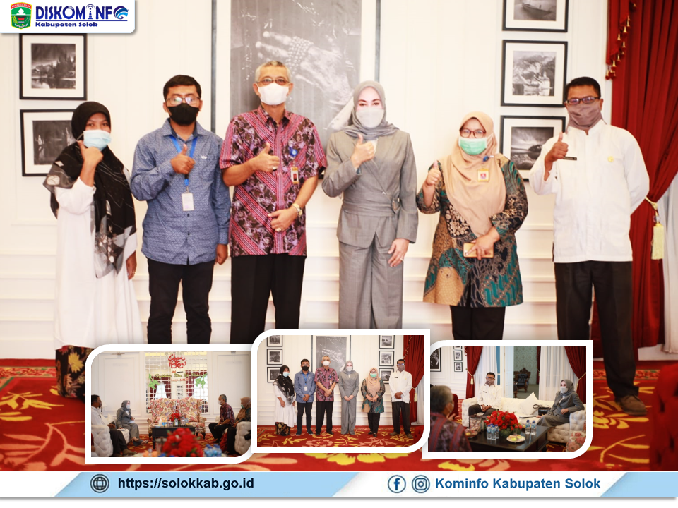 Bunda PAUD Kabupaten Solok Terima Kunjungan Rombongan BP- PAUD dan Dikmas Sumbar