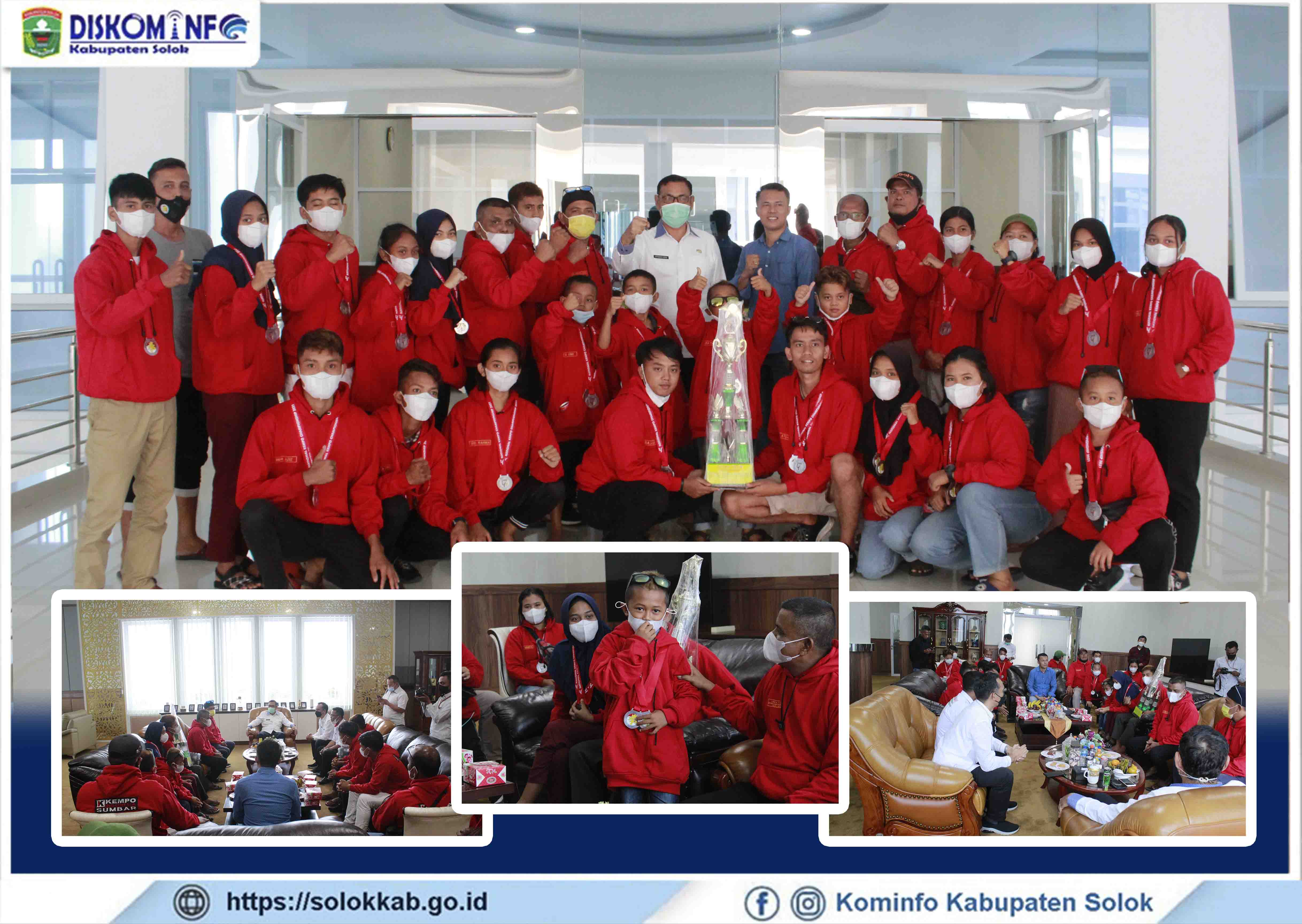 Bupati Berikan Reward Atlit Kempo Berprestasi