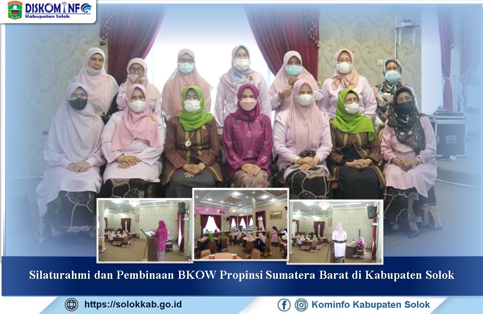 Silaturahmi dan Pembinaan BKOW Propinsi Sumatera Barat di Kabupaten Solok