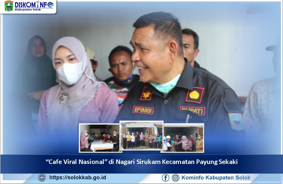 Cafe Viral Nasional di Nagari Sirukam Kecamatan Payung Sekaki