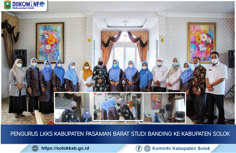 PENGURUS LKKS KABUPATEN PASAMAN BARAT STUDI BANDING KE KABUPATEN SOLOK