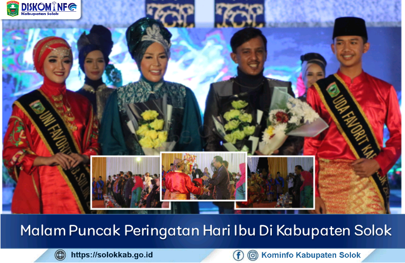 Malam Puncak Peringatan Hari Ibu Di Kabupaten Solok
