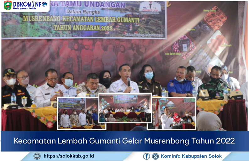 Kecamatan Lembah Gumanti Gelar Musrenbang Tahun 2022