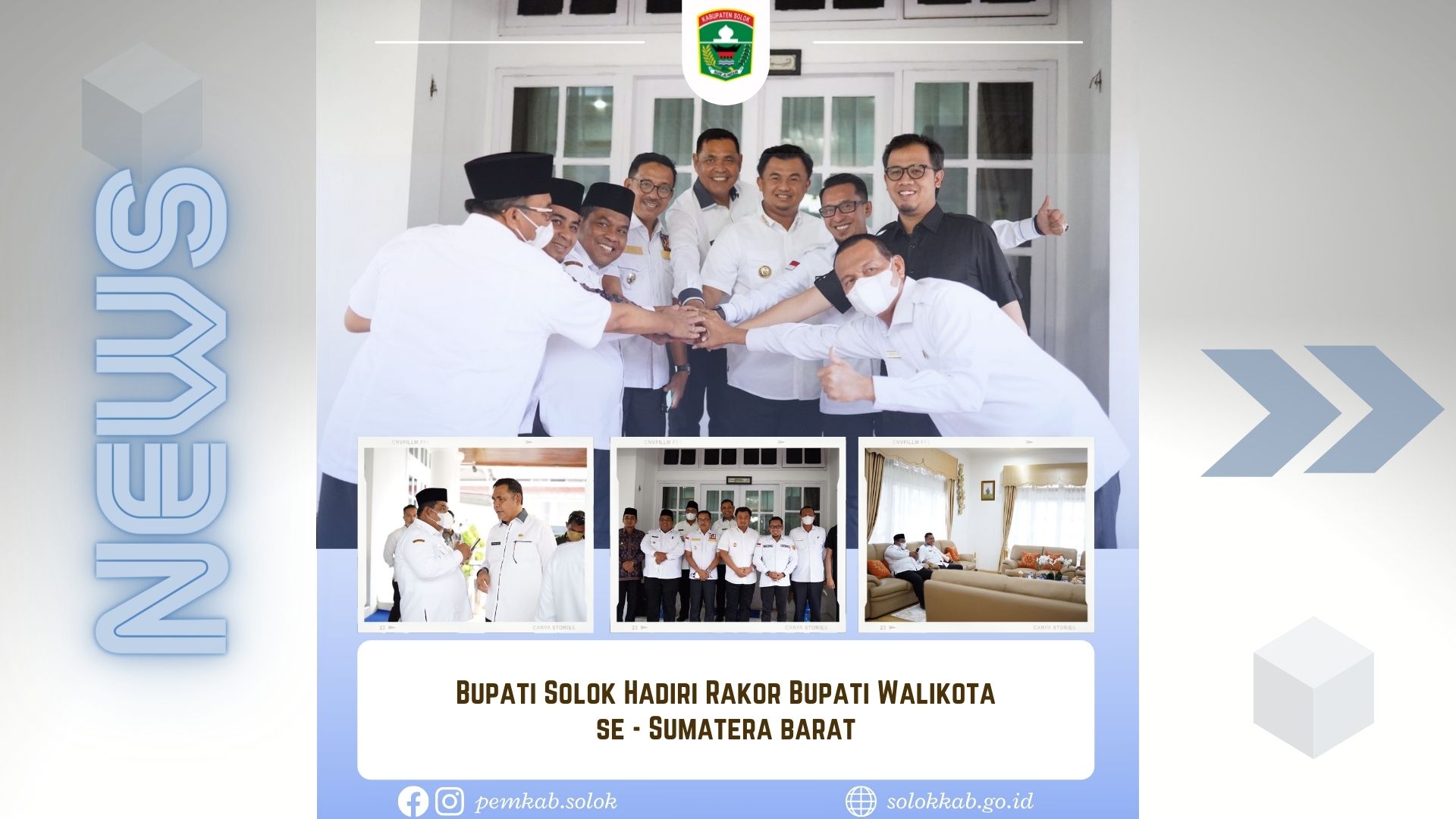Bupati Solok Hadiri Rakor Bupati Walikota se-Sumbar