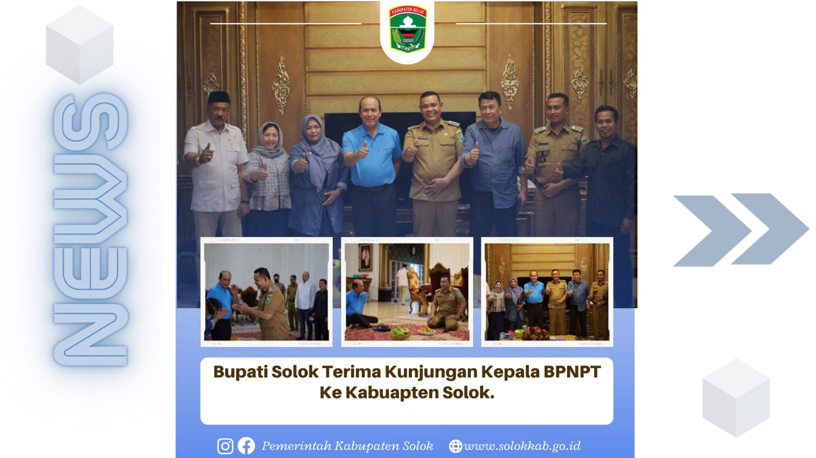 Kunjungan Kepala BNPT RI ke Kabupaten Solok