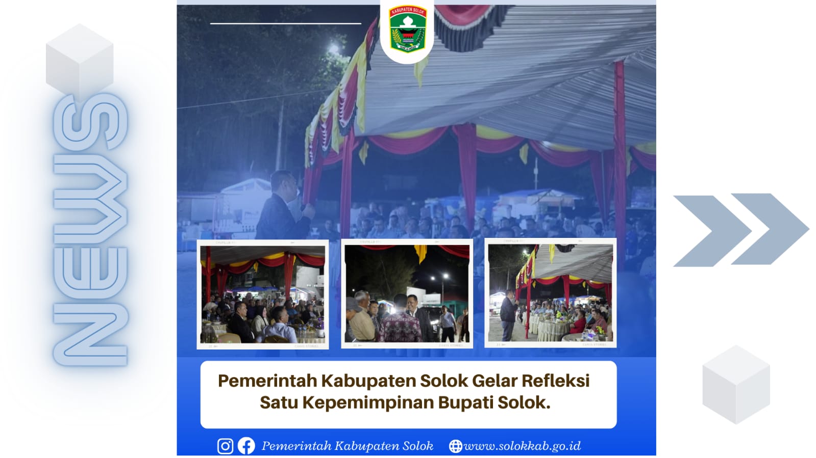 Refleksi Kepemimpinan Bupati Solok H. Epyardi Asda Pada Tahun 2022