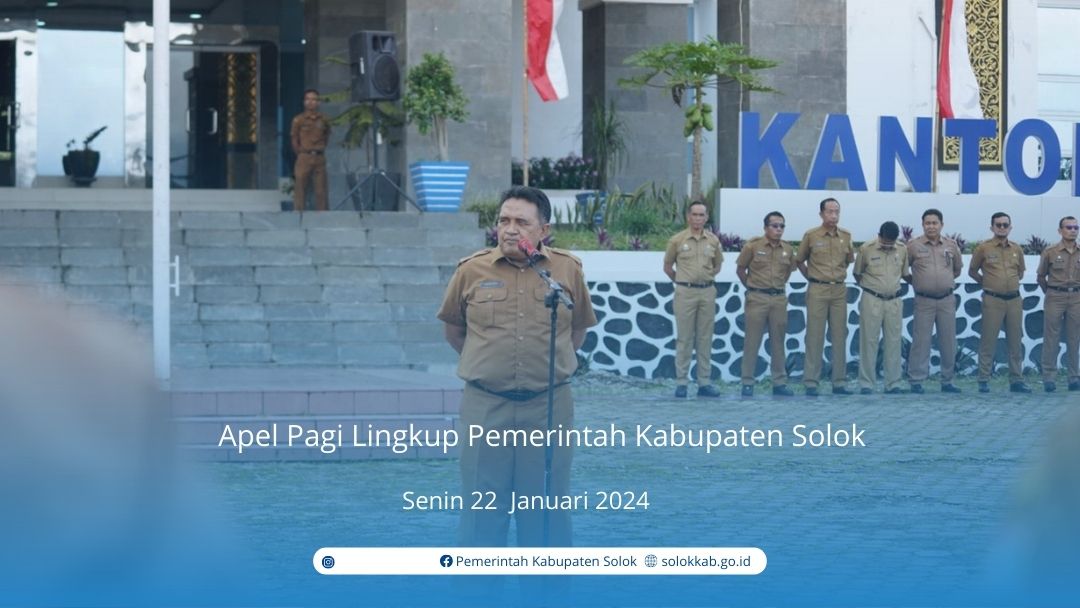 Apel Pagi Lingkup Pemerintah Kabupaten Solok