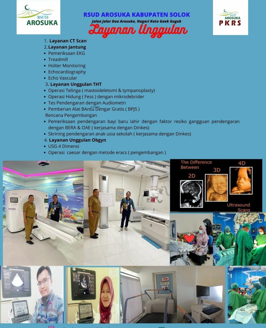 RSUD Arosuka: Teknologi mutakhir untuk diagnosis tepat dan perawatan terbaik.