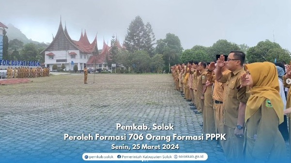 Pemkab Solok Peroleh Formasi 706 orang  PPPK