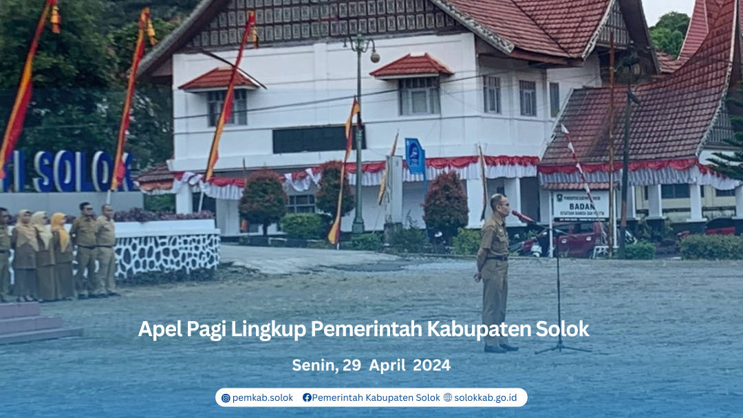 Apel Pagi Lingkup Pemerintah Kabupaten Solok