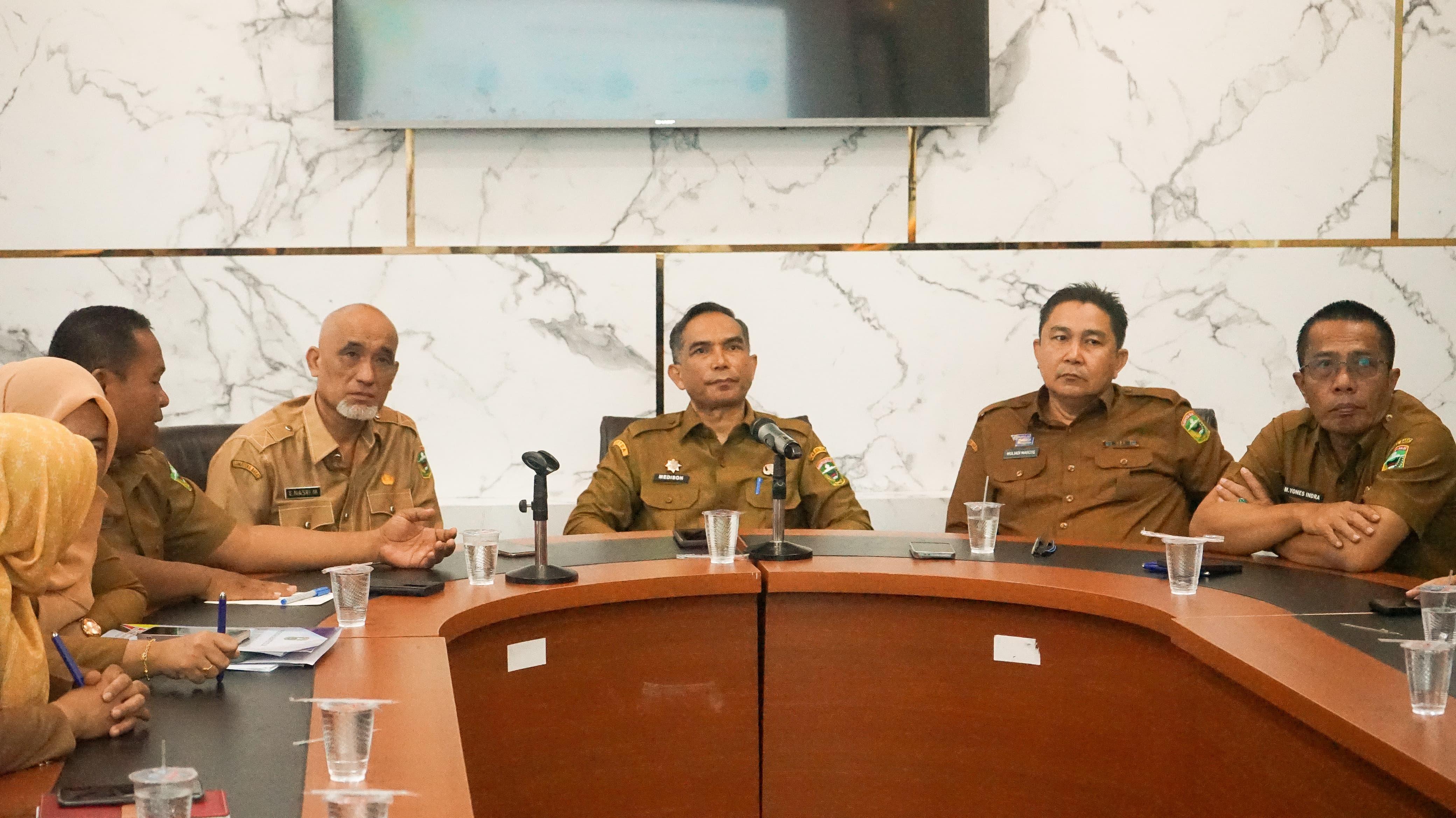 Rapat Koordinasi Pengendalian Inflasi Daerah Tahun 2025 Bersama Kemendagri RI