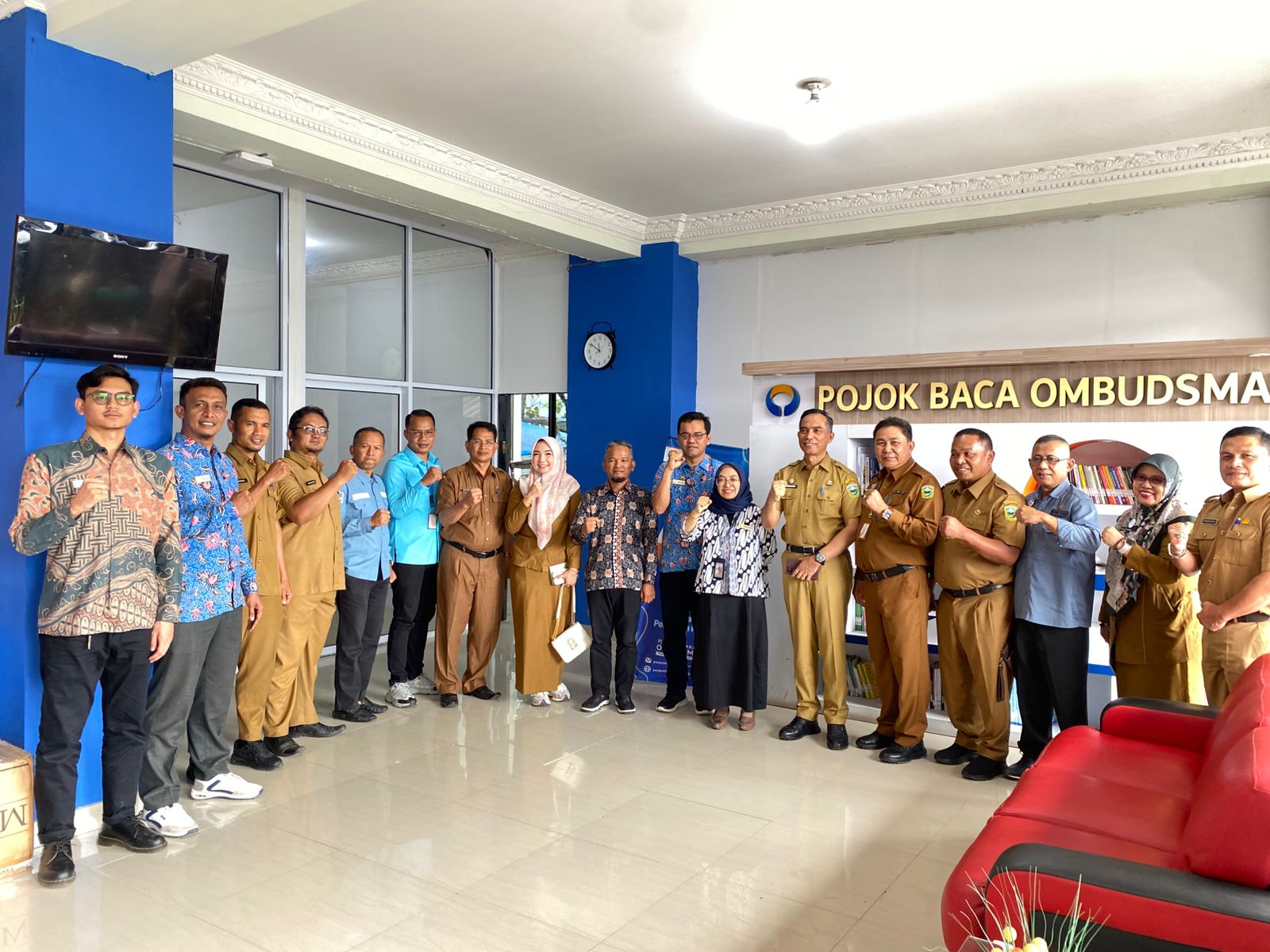 Terus berbenah, Pemkab Solok Kunjungi Ombudsman RI Perwakilan Sumbar