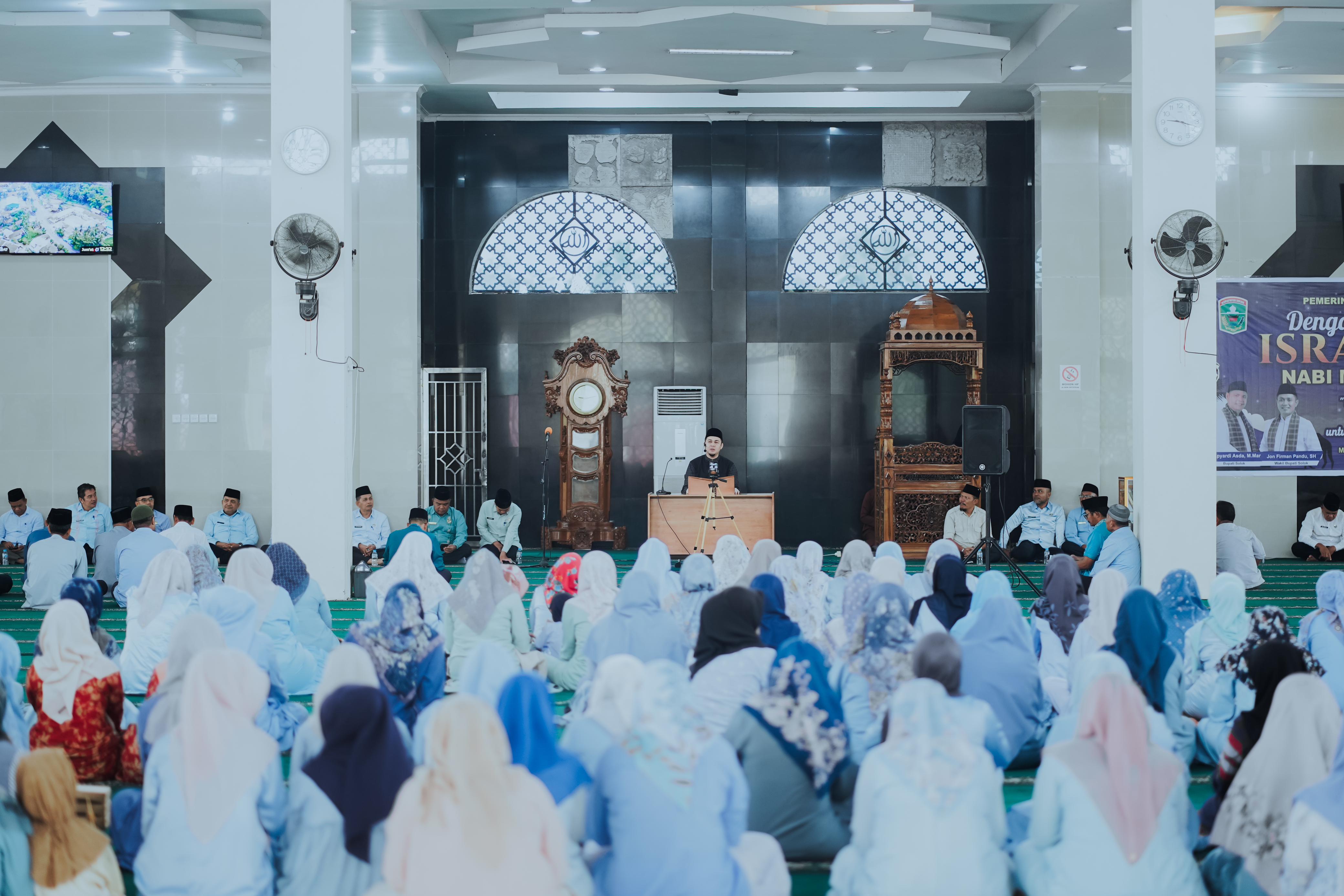 Peringatan Isra’ Mi’raj Nabi Muhammad SAW 1446 H/2025 M di Kabupaten Solok