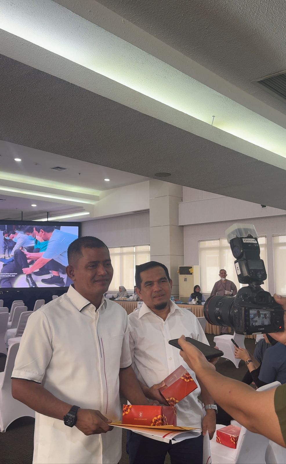 Jelang Pelantikan Kepala Daerah Terpilih, Jon Firman Pandu - Chandra Jalani Cek Kesehatan di Kemendagri.