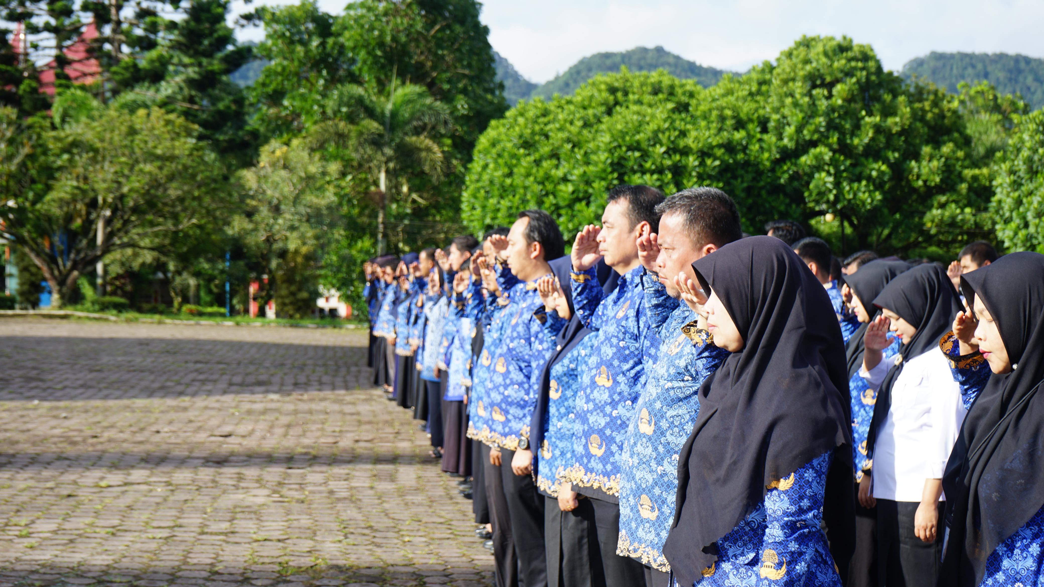 APEL PAGI PEMERINTAH KABUPATEN SOLOK: KOMITMEN MENUJU PEMERINTAHAN YANG TRANSPARAN DAN INOVATIF