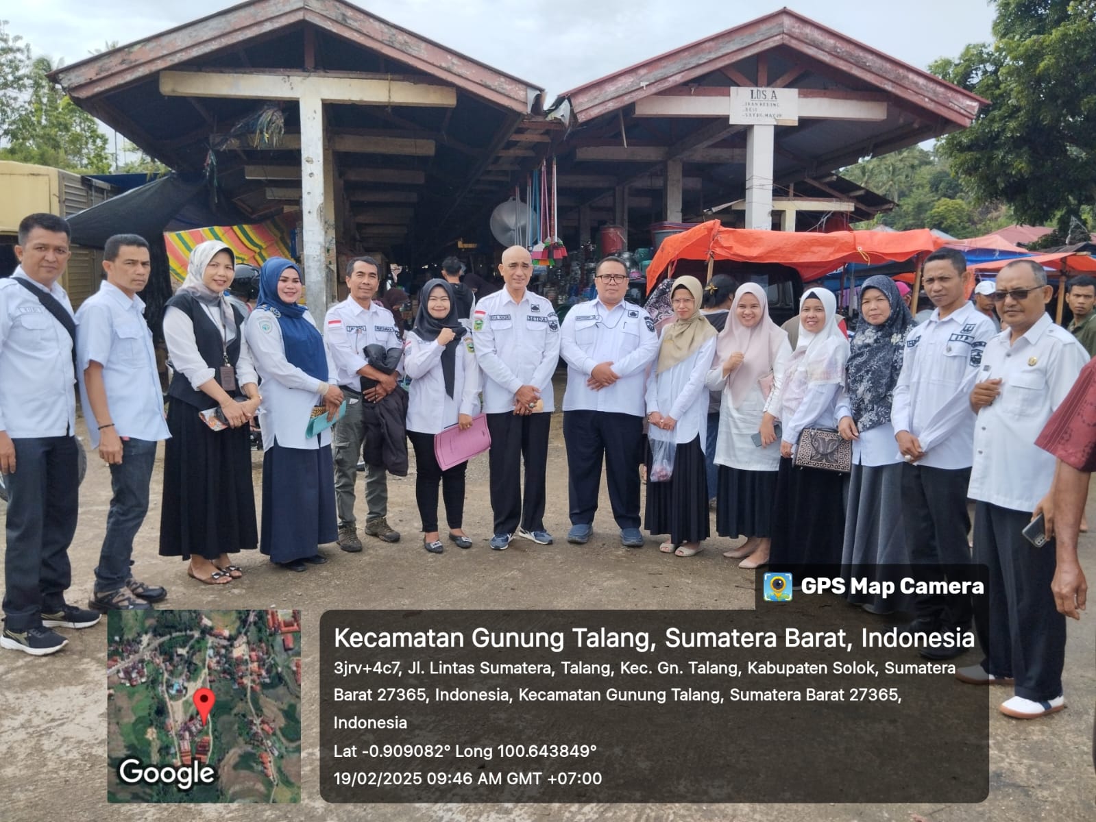 TPID Pemkab Solok Lakukan Monitoring Ketersediaan Bahan Pokok di Pasar Talang Jelang Ramadhan