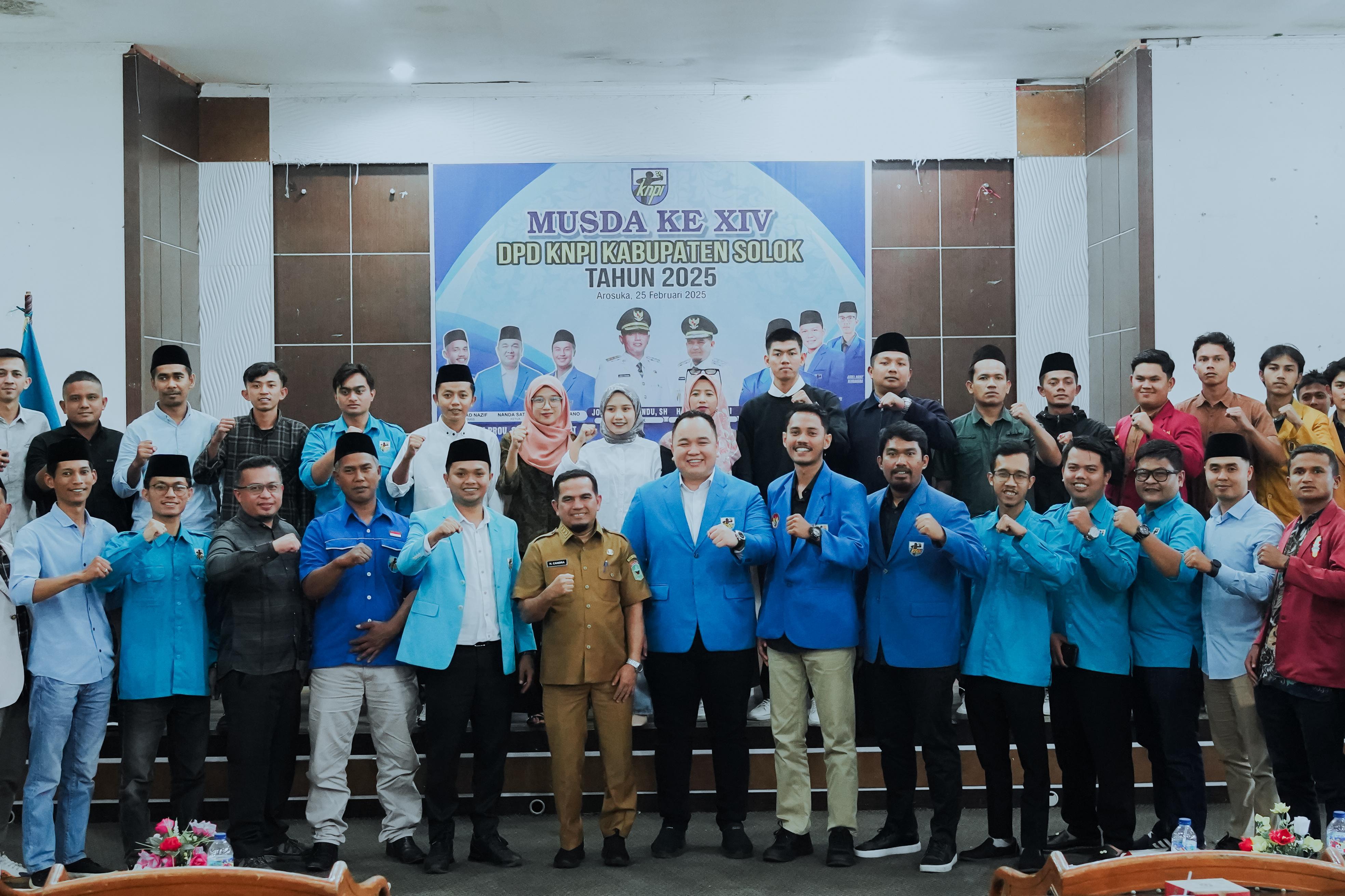 Musda XIV KNPI Kabupaten Solok: Momentum Pemuda Mewujudkan Perubahan