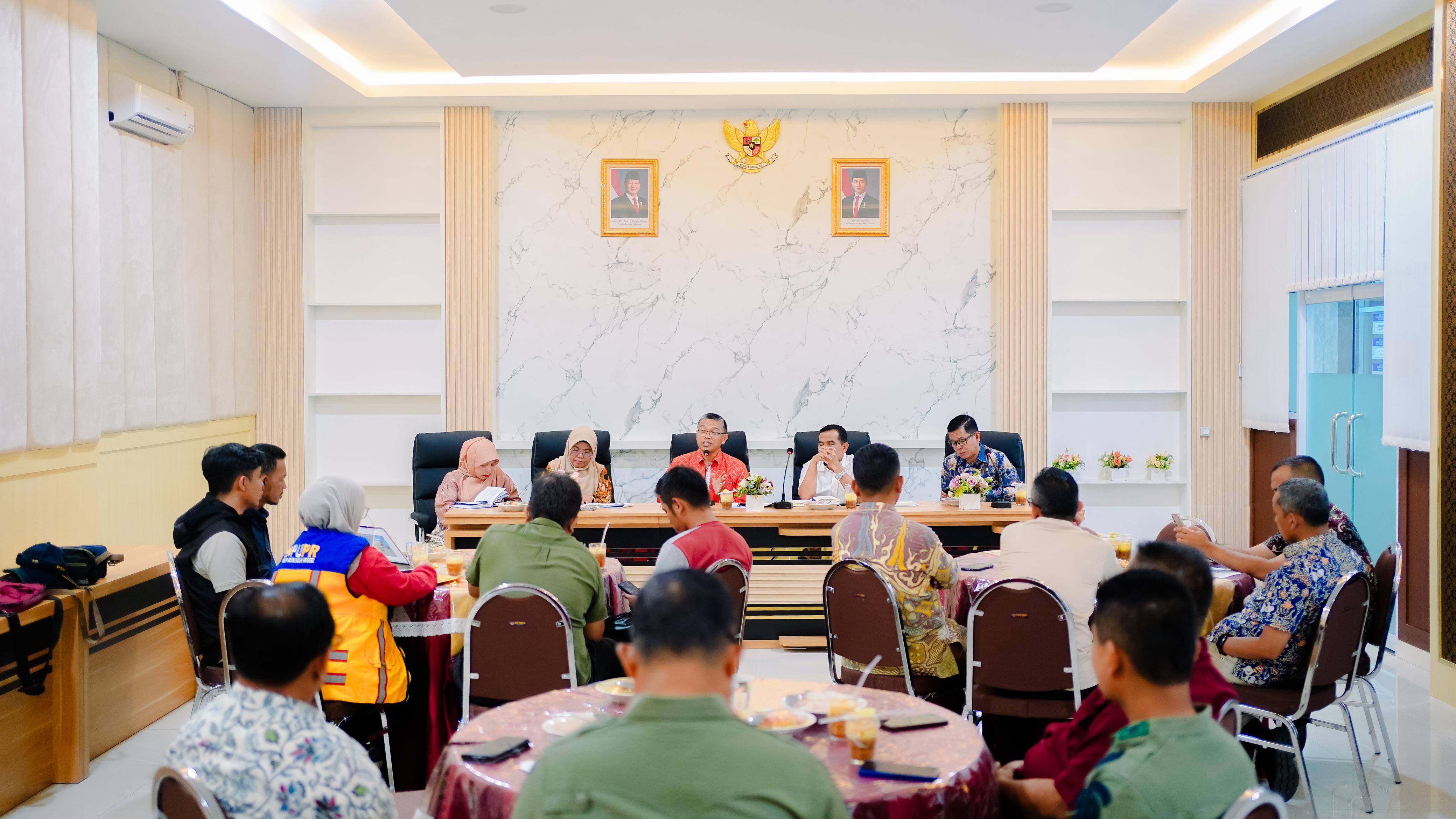Rapat Persiapan Penyembelihan Hewan Qurban dari Provinsi Sumbar di Garabak Data Tigo Lurah