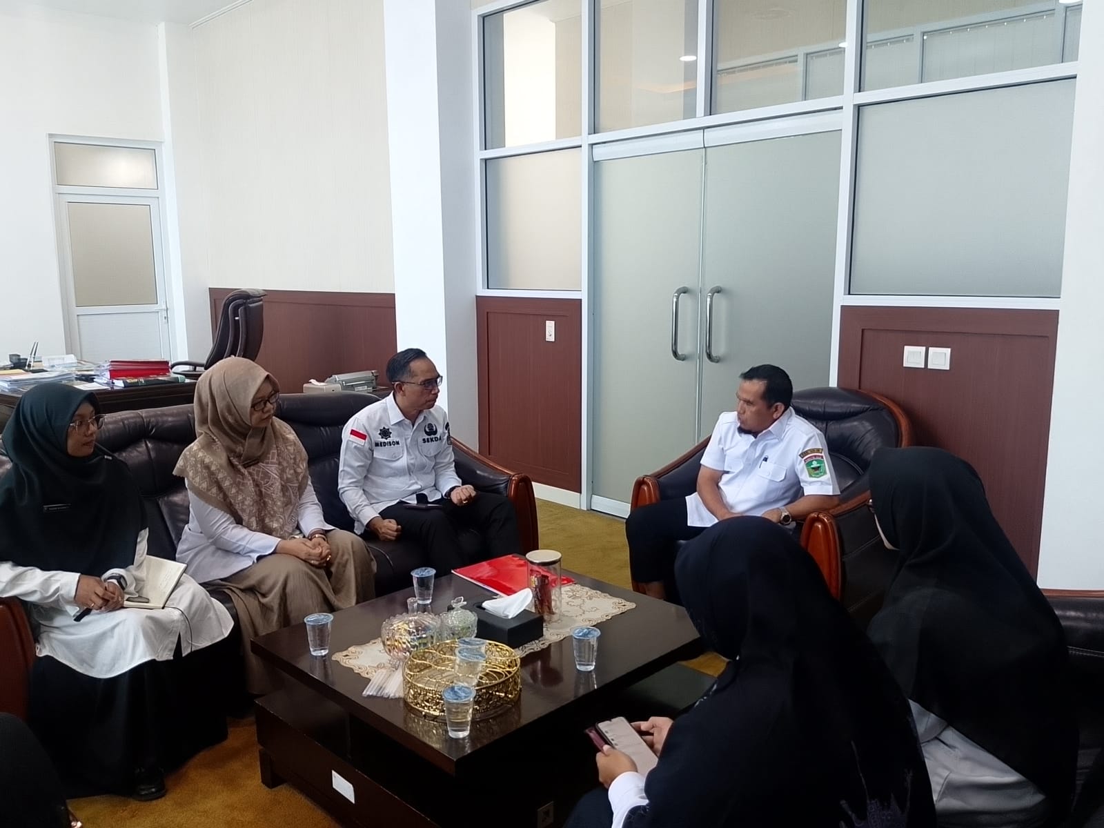 Pemkab Solok yang Diwakili Oleh Wakil Bupati Solok H.Candra, S.Hi Tindaklanjuti Instruksi Gubernur  Follow Up Jalan Nasional Air Dingin 