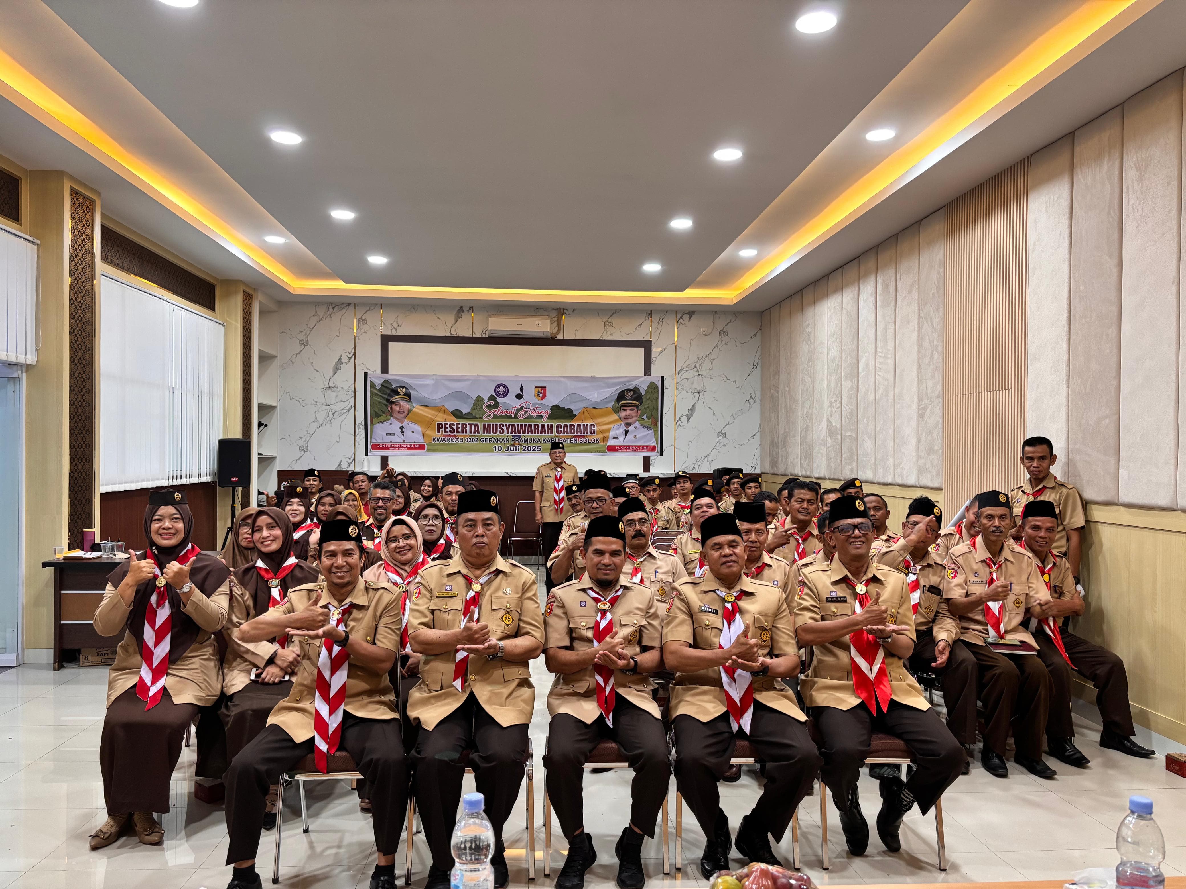 Musyawarah Cabang Gerakan Pramuka Kabupaten Solok Tahun 2025, Digelar