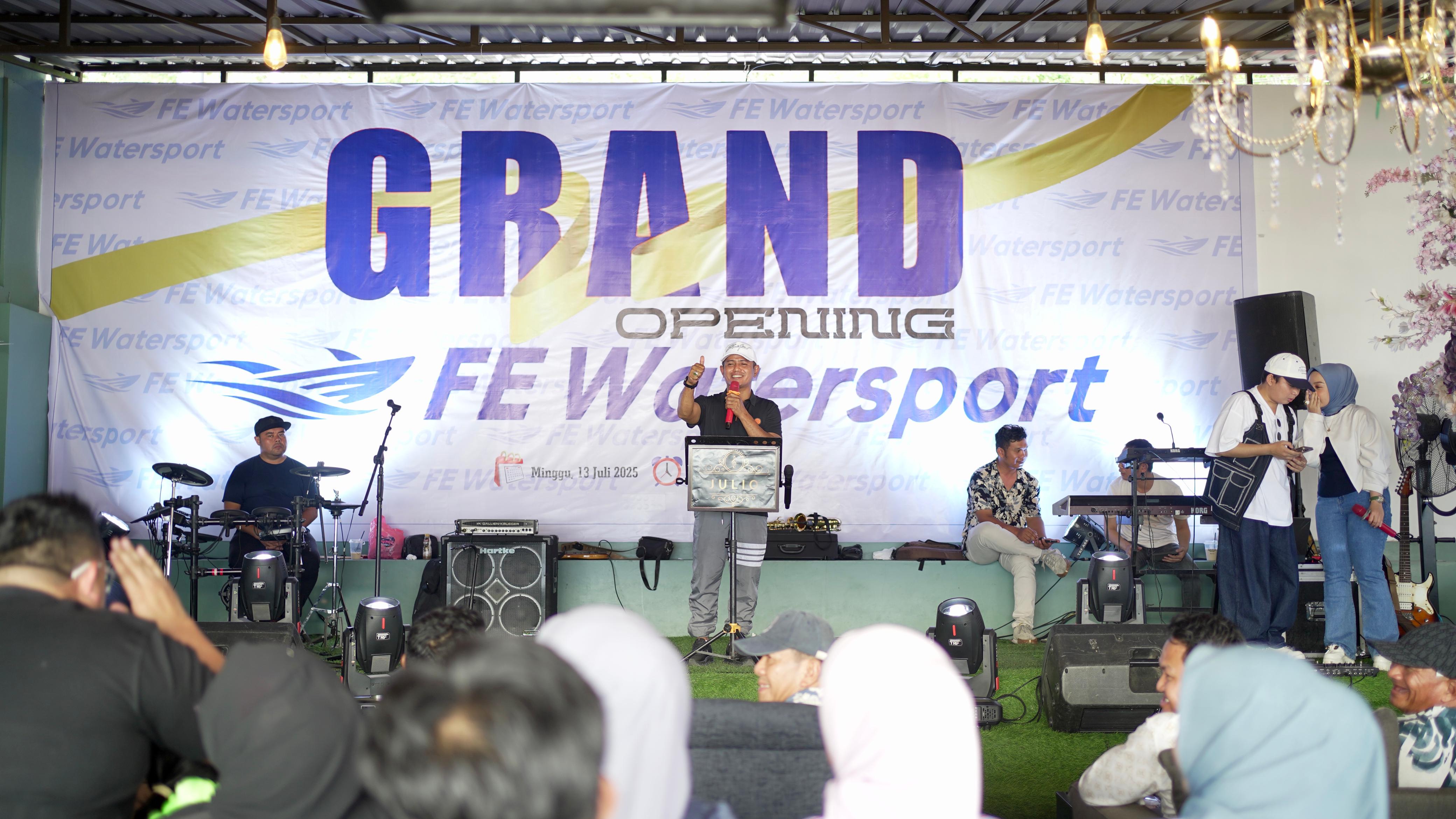 Bupati Solok Hadiri Grand Opening FE Watersport di Singkarak