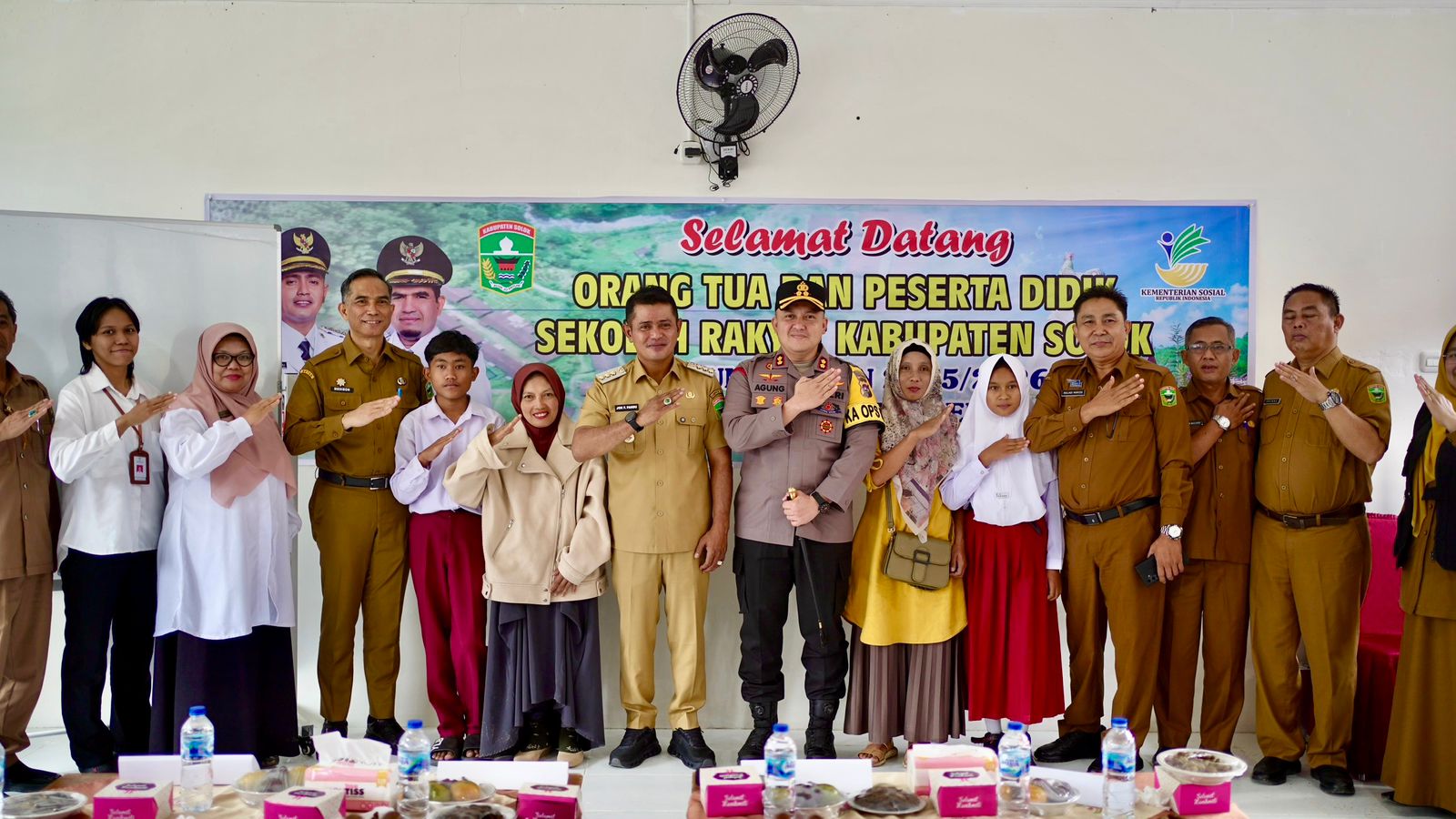 Sekolah Rakyat Tahap I di Kabupaten Solok Tahun Ajaran 2025/2026 Resmi Dimulai, Diawali dengan MPLS Serentak di Seluruh Indonesia