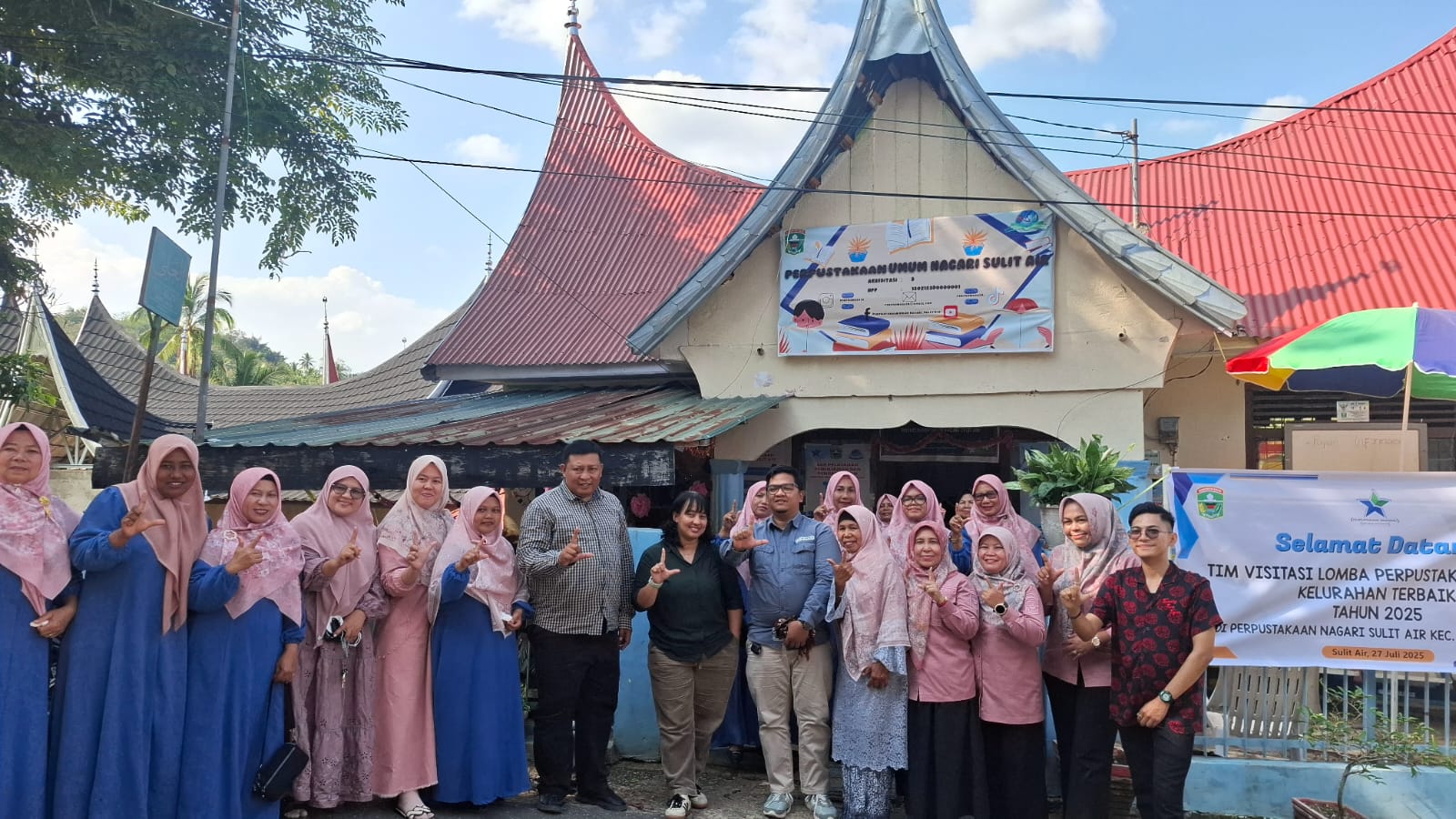 Perpustakaan Sulit Air Raih Terbaik 2 Lomba Perpustakaan Desa/Kelurahan Terbaik 2025 Tingkat Sumbar
