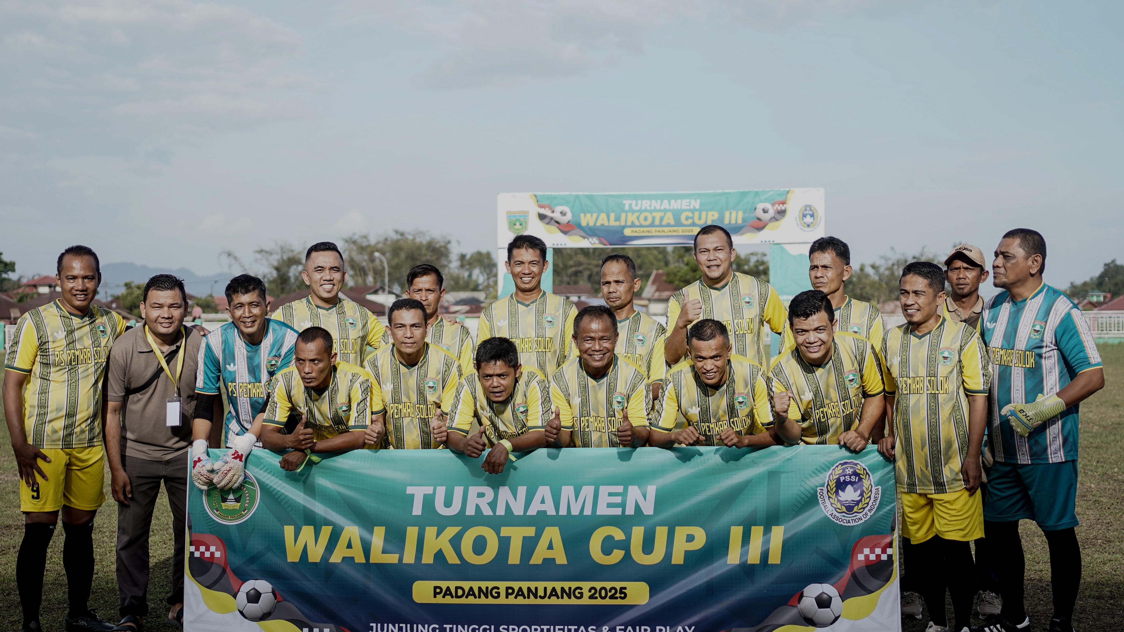 Pemkab Solok Singkirkan Juara Bertahan, Lolos Dramatis ke Perempat Final Piala Wali Kota Padang Panjang 