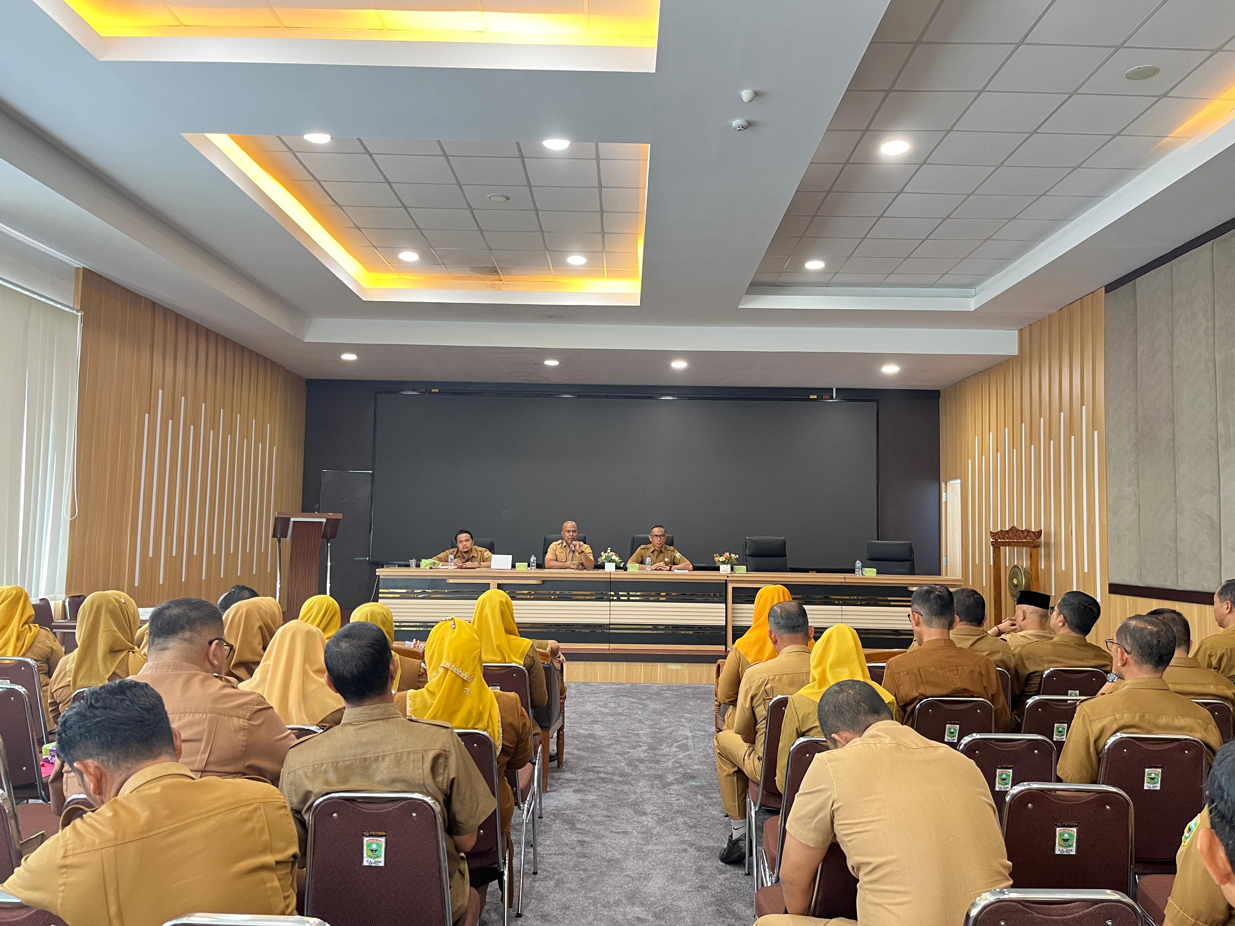 Pemerintah Kabupaten Solok Laksanakan Rapat Persiapan HUT RI Ke - 80 