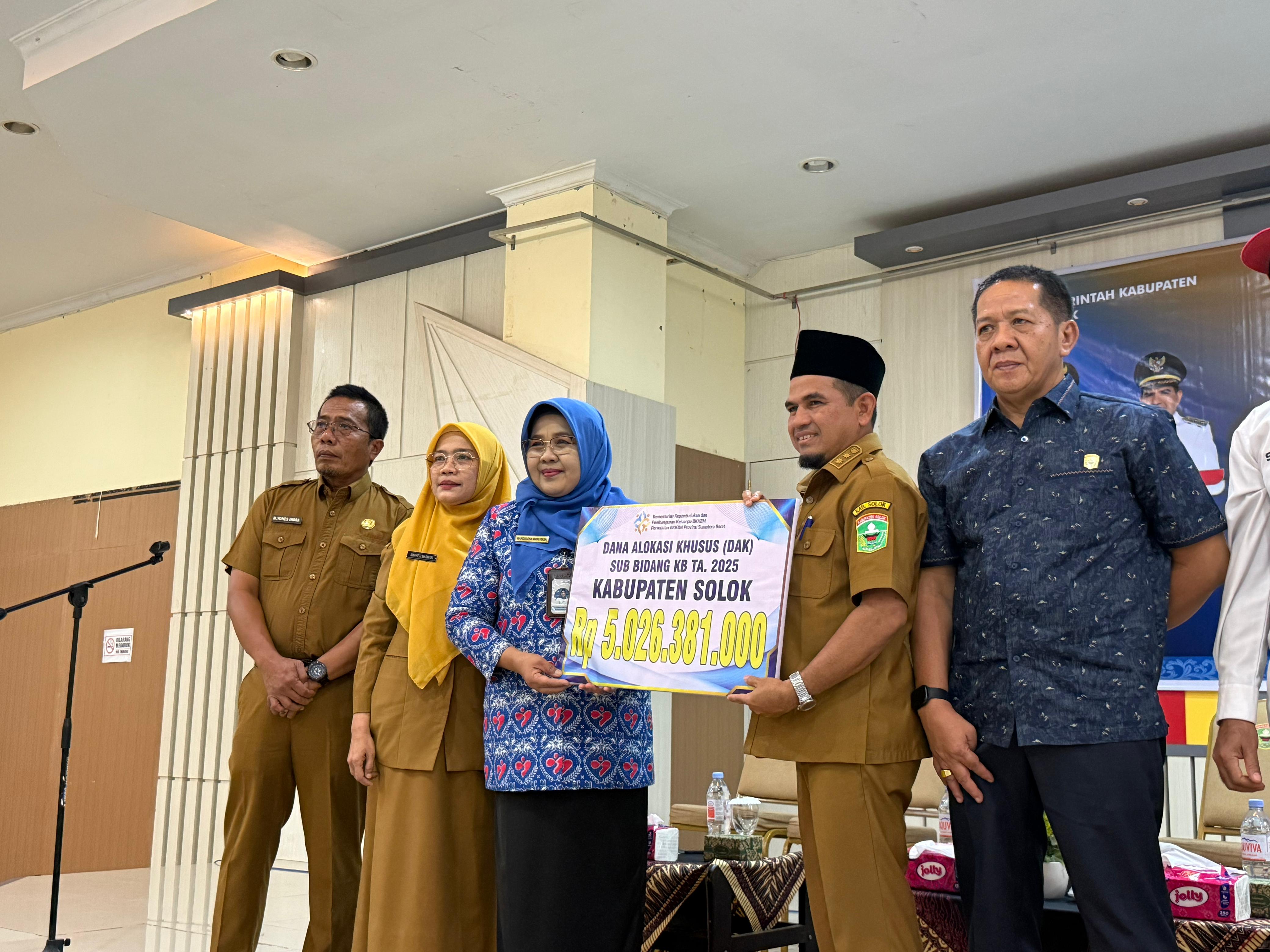 Rakor TPPS Kabupaten Solok Tegaskan Komitmen Percepatan Penurunan Stunting Menuju Indonesia Emas 2045. 