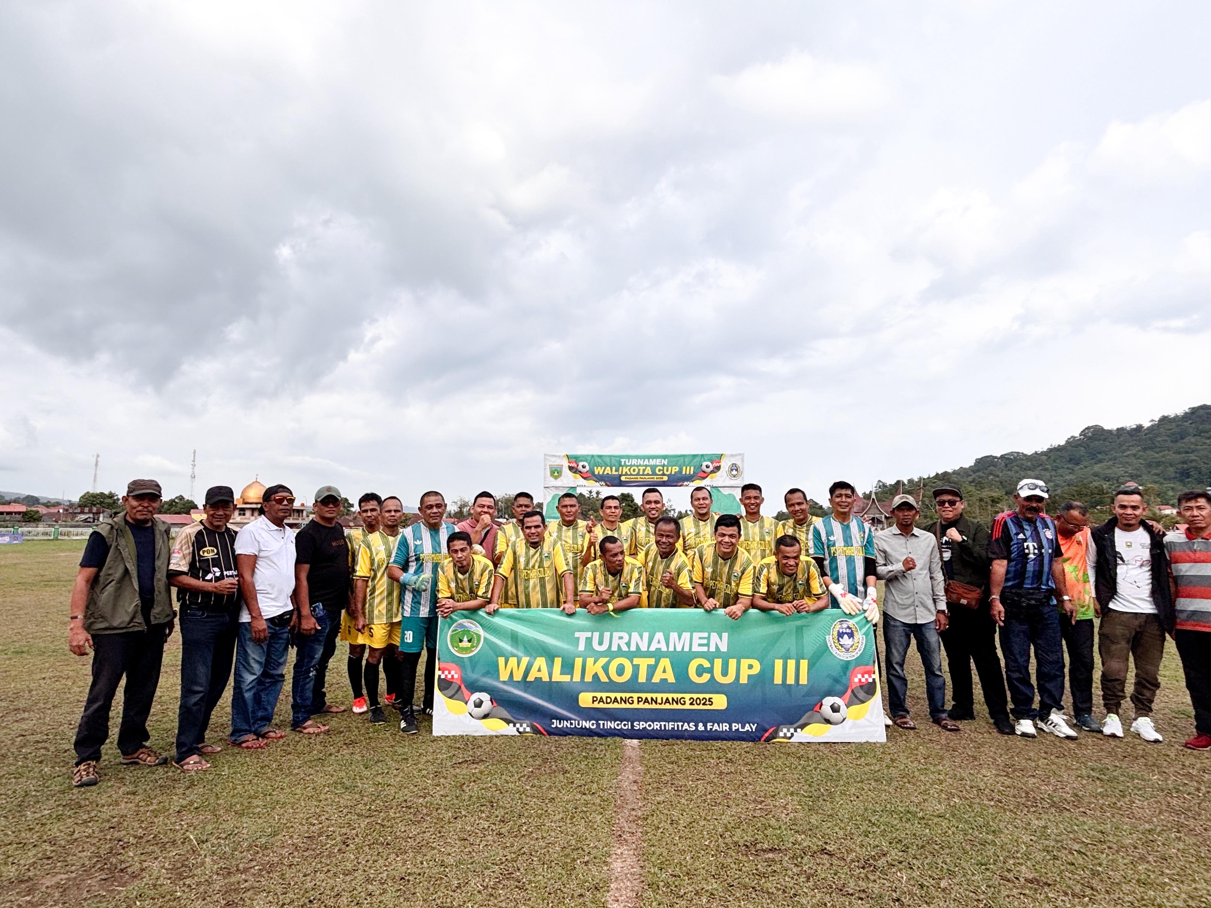 Pemkab Solok Lolos Dramatis ke Final Pertama Piala Wali Kota Padang Panjang 