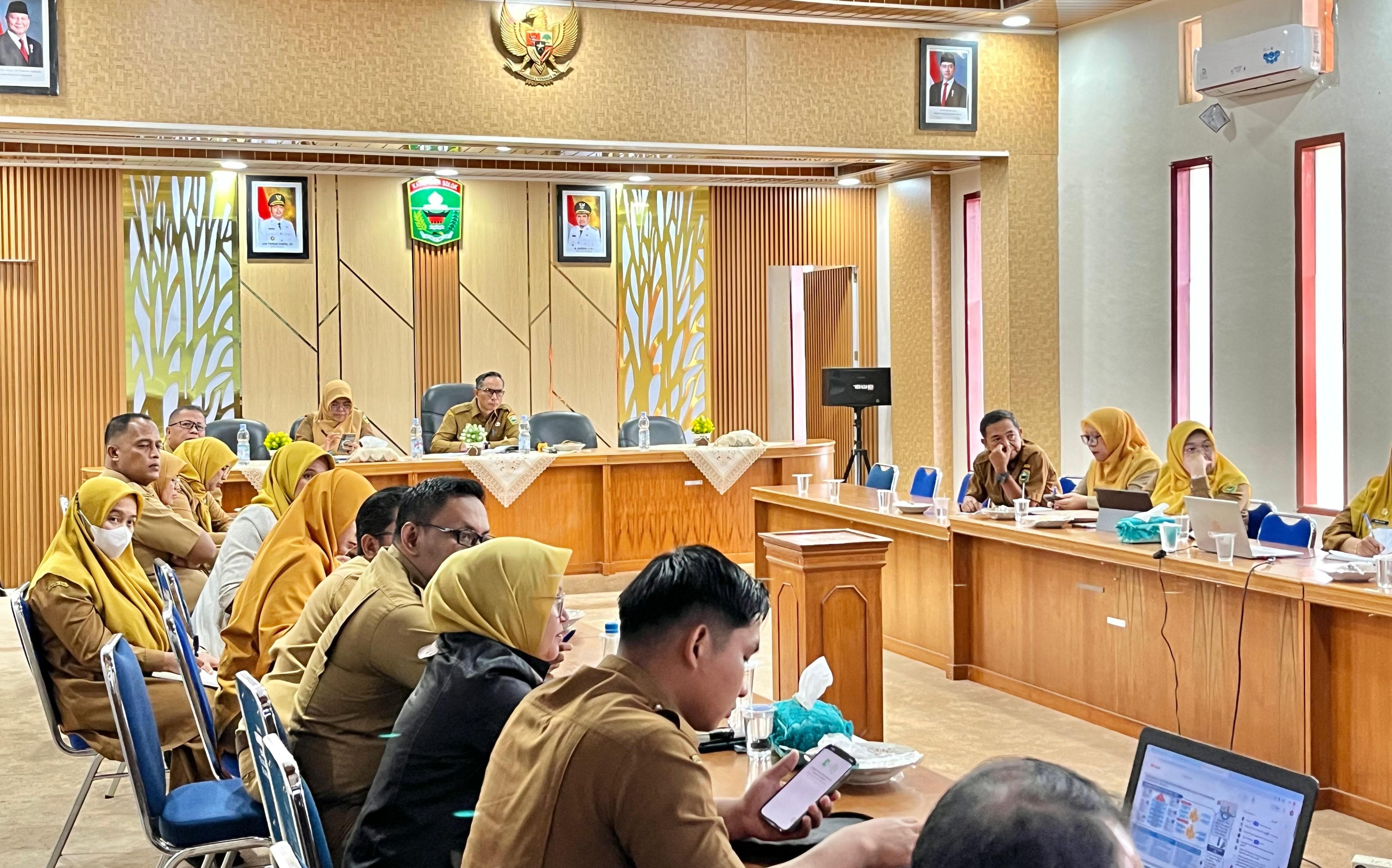 Pemkab Solok Ikuti Rapat Sosialisasi Kebijakan Dana Alokasi Khusus (DAK) Tahun 2026 