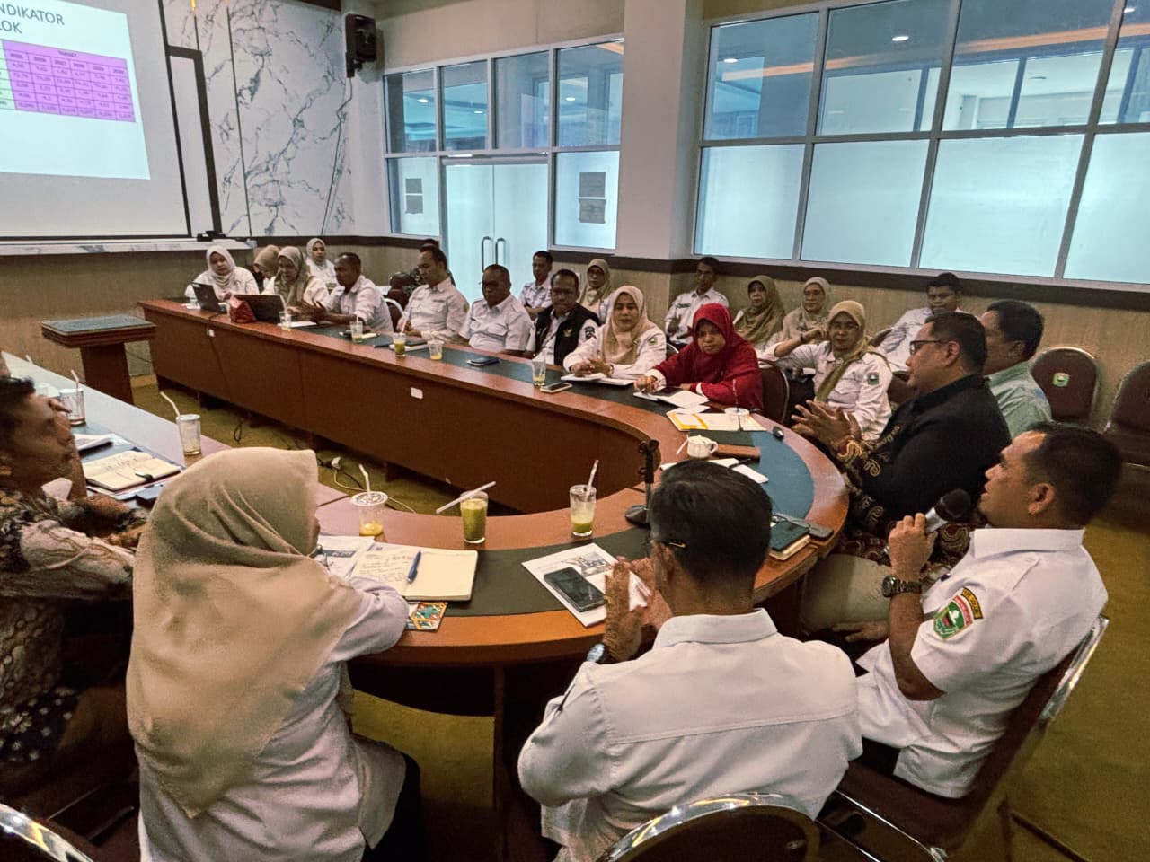 BPS Kabupaten Solok Gelar Rapat Kolaborasi Data Sosial Ekonomi Nasional 