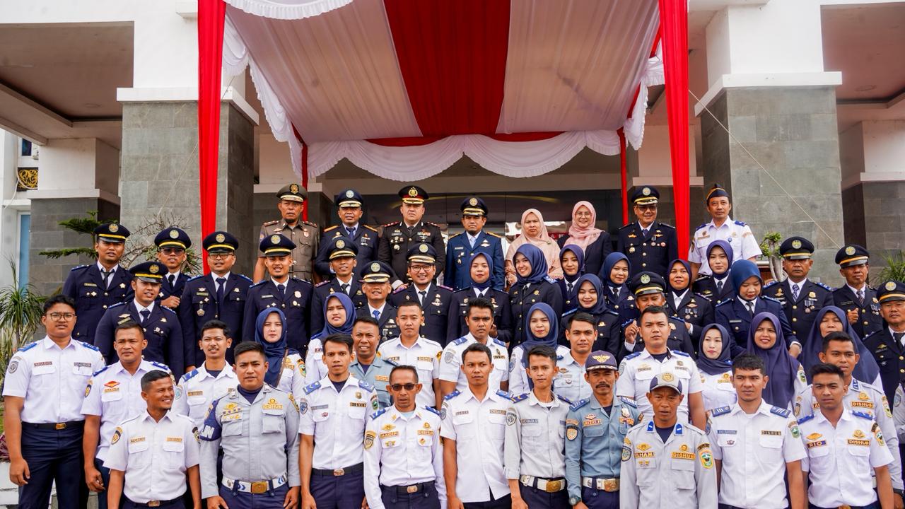 Peringatan Hari Ulang Tahun Perhubungan Nasional ke-55 di Kabupaten Solok Berlangsung Khidmat