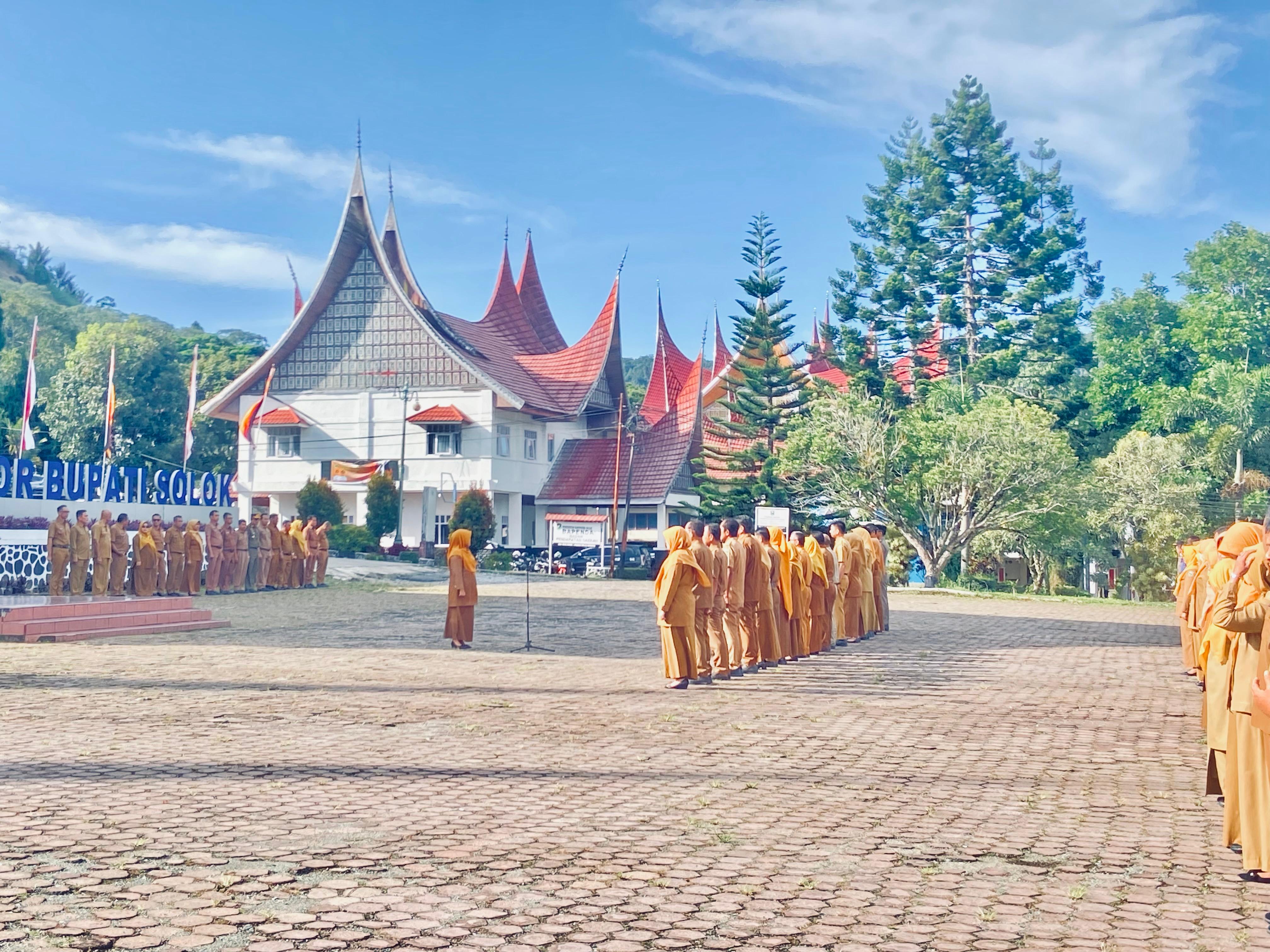 Apel Pagi di Lingkup Pemerintah Kabupaten Solok